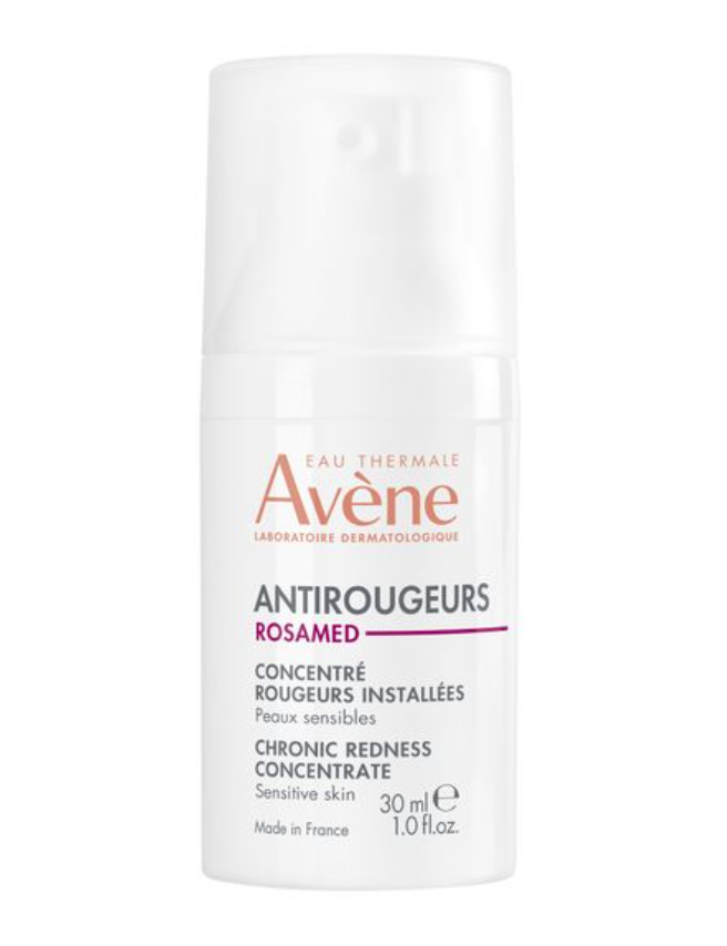 фото упаковки Avene Antirougeurs Rosamed Концентрат, концентрат, для чувствительной кожи, склонной к покраснениям, 30 мл, 1 шт. фото упаковки Avene Antirougeurs Rosamed Концентрат
