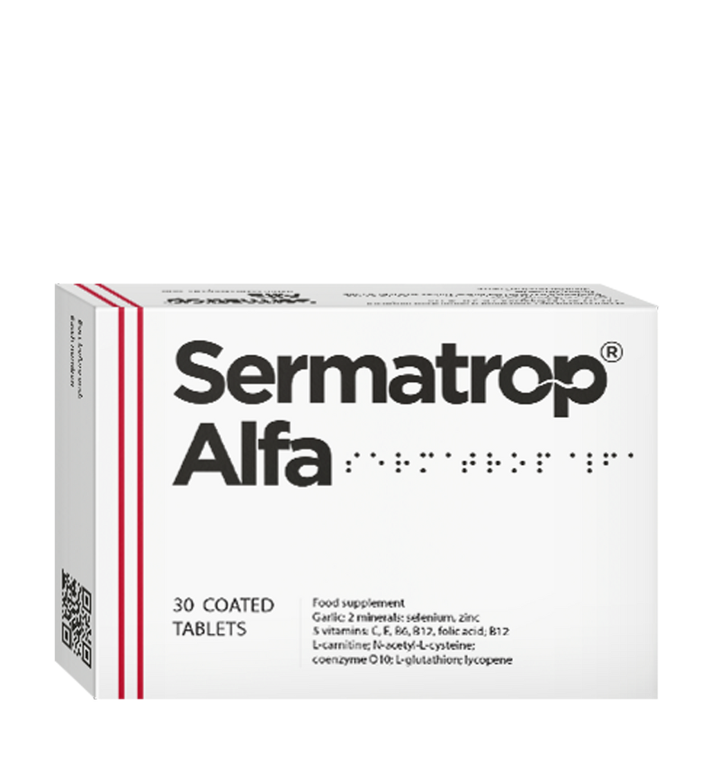 фото упаковки Sermatrop Alfa