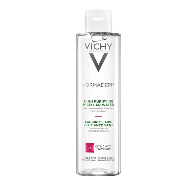 фото упаковки Vichy Normaderm мицеллярный лосьон, лосьон, 200 мл, 1 шт. фото упаковки Vichy Normaderm мицеллярный лосьон