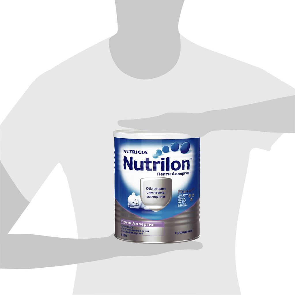 Nutrilon Пепти Аллергия, смесь молочная сухая, 800 г, 1 шт.