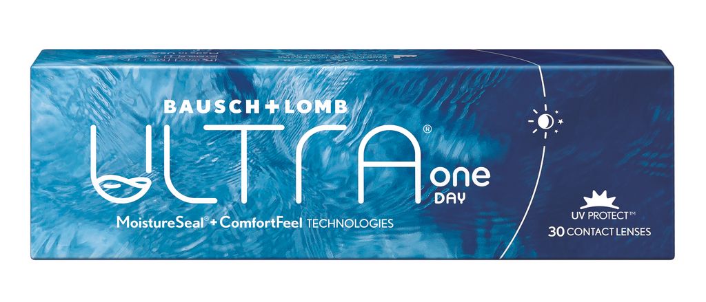 фото упаковки Ultra One Day Мягкие контактные линзы, -2.50, 8.6, 30 шт. фото упаковки Ultra One Day Мягкие контактные линзы