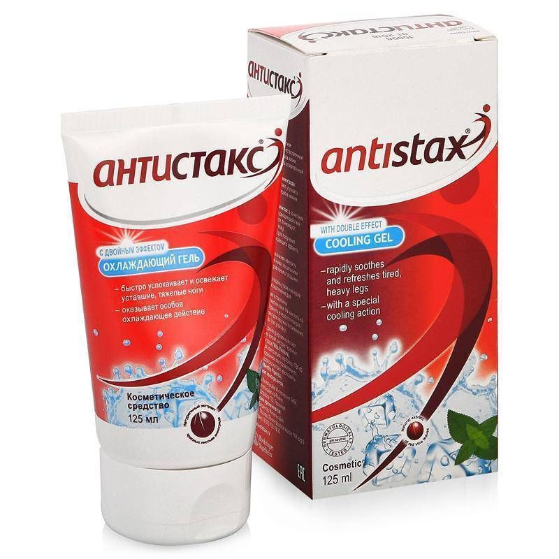 фото упаковки Антистакс охлаждающий гель с двойным эффектом