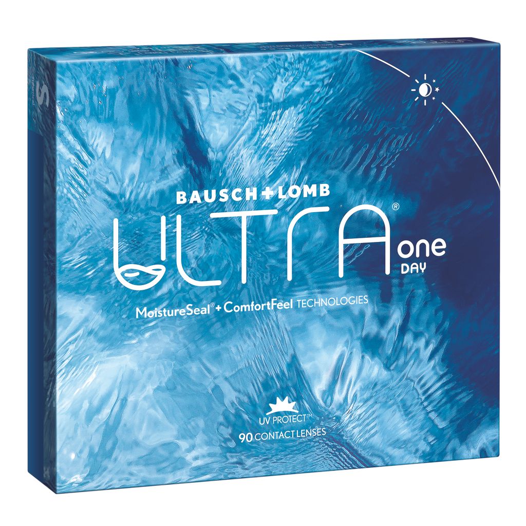 Ultra One Day Мягкие контактные линзы, -6.00, 8.6, 90 шт.