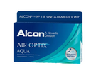 Alcon Air Optix aqua контактные линзы плановой замены, BC=8,6 d=14,2, D(-3.50), стерильно, 3 шт.