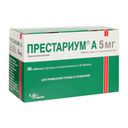 Престариум А, 5 мг, таблетки, покрытые пленочной оболочкой, 90 шт.