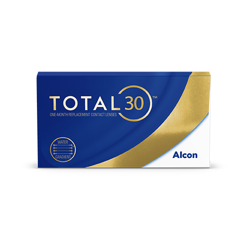 Alcon Total 30 Линзы контактные ежемесячной замены, -4.25, 8.4, 3 шт.