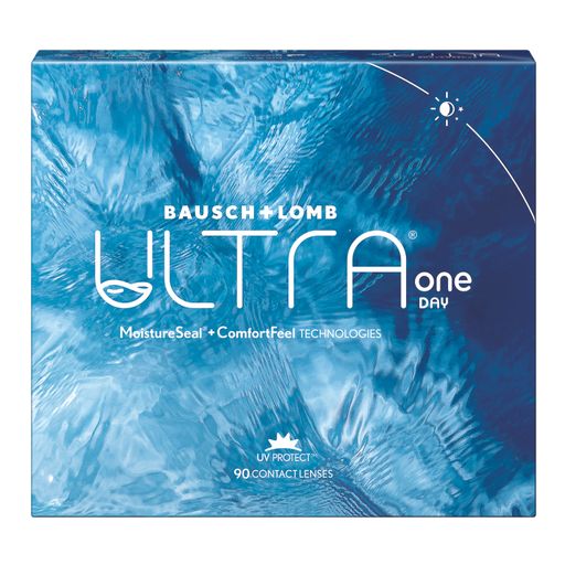 Ultra One Day Мягкие контактные линзы, -1.50, 8.6, 90 шт.