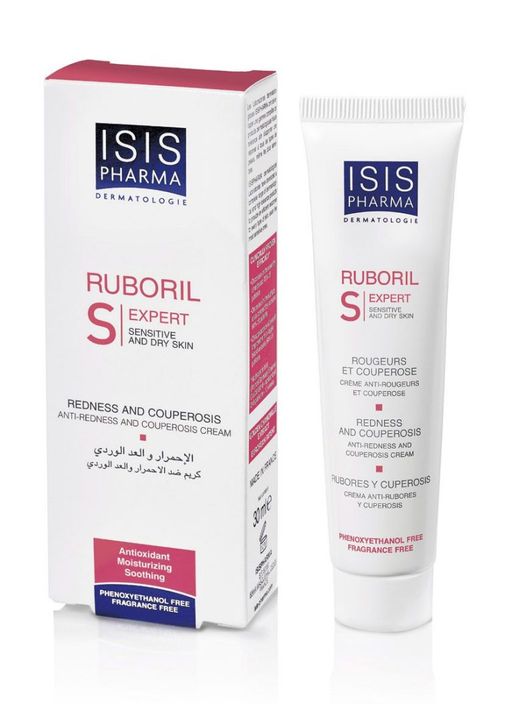 Isispharma Ruboril expert S Крем для чувствительной и сухой кожи, крем для лица, 40 мл, 1 шт.