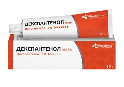 Vitascience Декспантенол, 5%, мазь для наружного применения, 30 г, 1 шт.