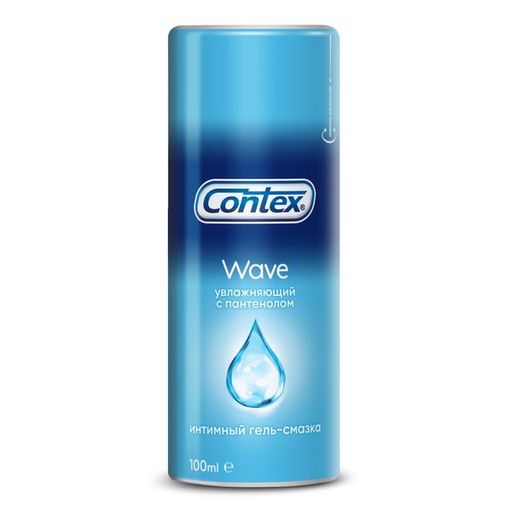 Гель-смазка Contex Wave, гель, увлажняющий, 100 мл, 1 шт.