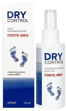 Dry Control Forte Men антиперспирант, для ног, 75 мл, 1 шт.